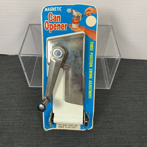 Vintage Magnetic Can Opener Three Position Swing Adjustment Made in Japan - Picture 1 of 6